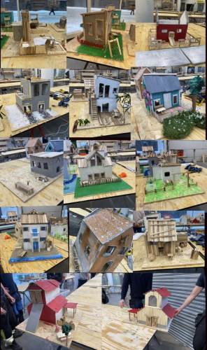 Bilder av ferdige hus: